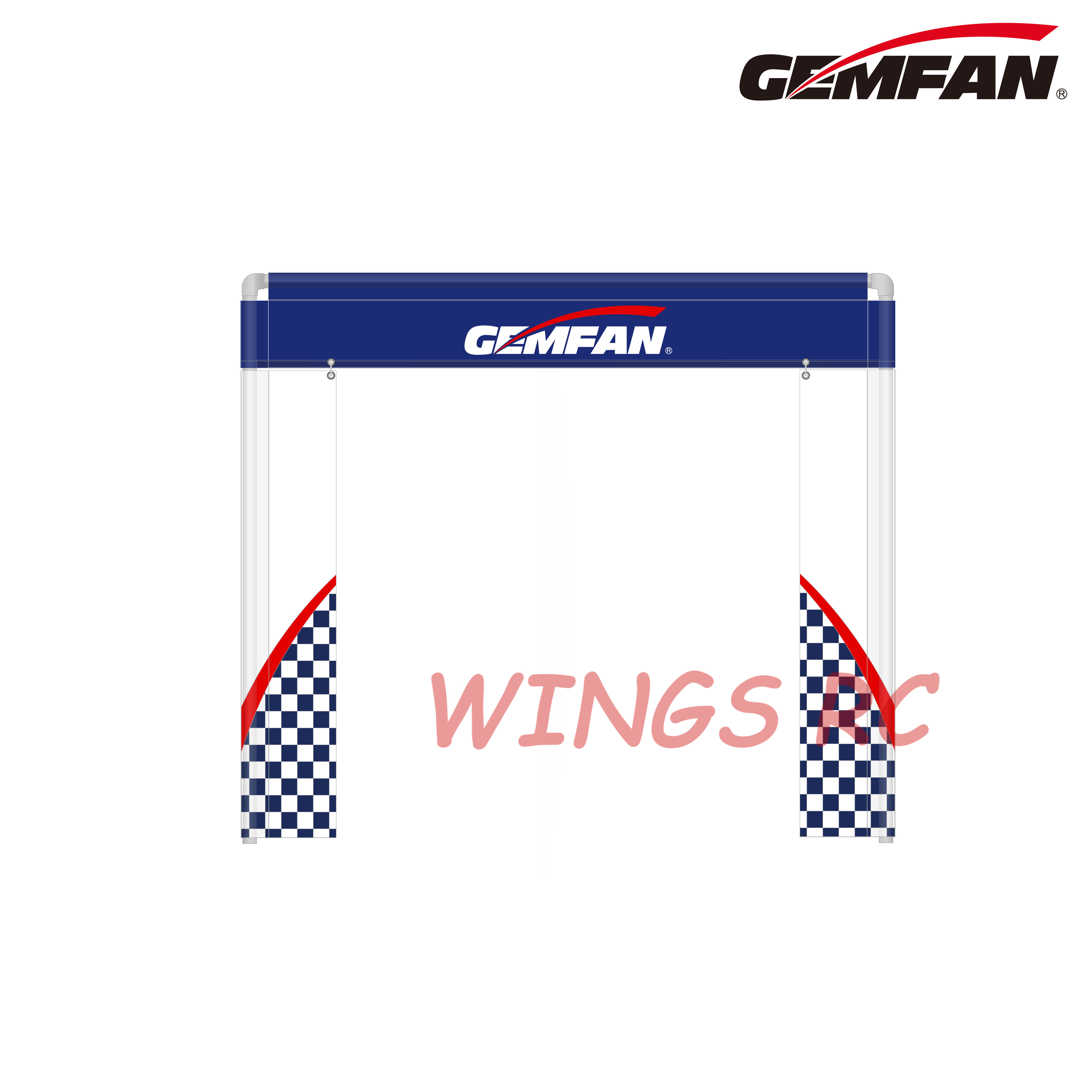 Gemfan 213*183CM FPV porte de  - Drone Racing Gate avis et prix
