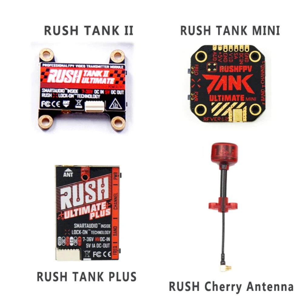 Émetteur vidéo RUSH TANK Ultim - Drone Racing Receiver avis et prix